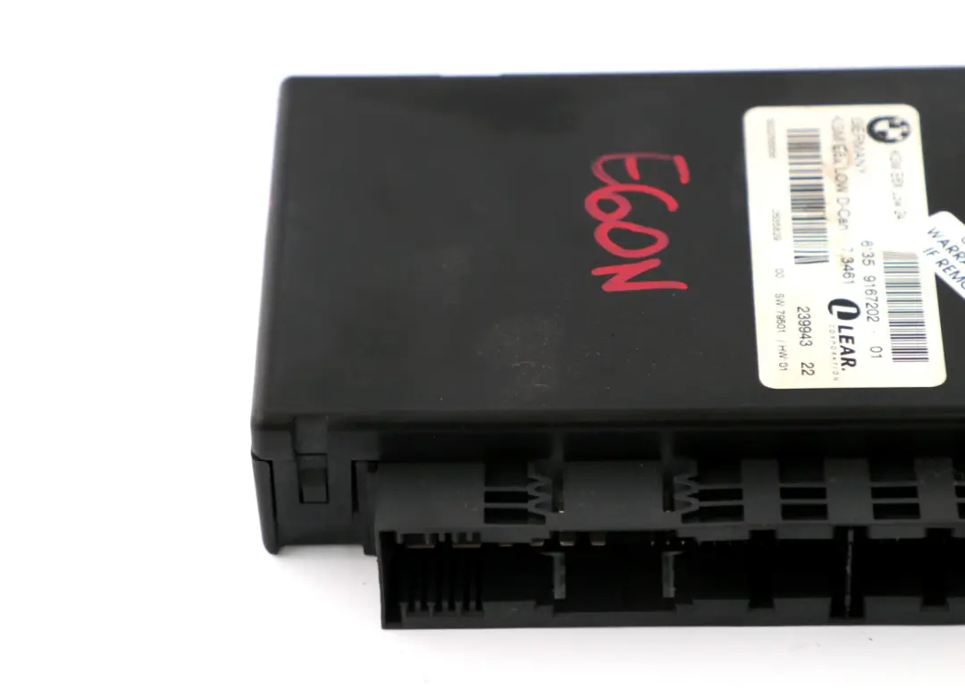BMW E60 E61 LCI E63 E64 Body Gateway Module ECU Control Unit - SKU 9167202 - Part number 9221110