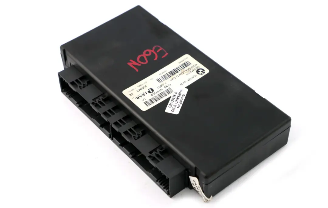 Corpo Gateway Modulo ECU Unità di controllo per BMW E60 E61 LCI E63 E64 con numero di parte 9221110 BMW E60 E61 LCI E63 E64 Corpo Gateway Modulo ECU Unità di controllo - SKU 9167202 - Numero di parte 9221110