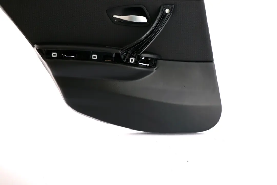 BMW 3 Series E90 LCI Rear Left Door Card Panel N/S Cloth Vertex Anthracite - SKU 9167899-2 - Part number 9167899