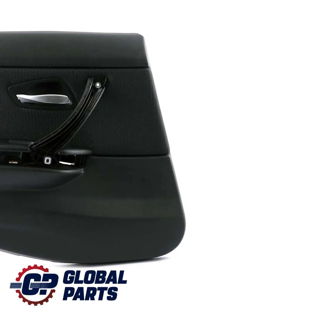 BMW 3 Series E90 LCI Rear Left Door Card Panel N/S Cloth Vertex Anthracite - SKU 9167899-2 - Part number 9167899