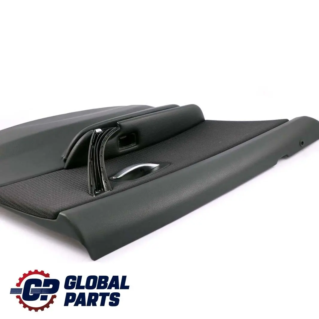BMW 3 Series E90 LCI Rear Left Door Card Panel N/S Cloth Vertex Anthracite - SKU 9167899-2 - Part number 9167899