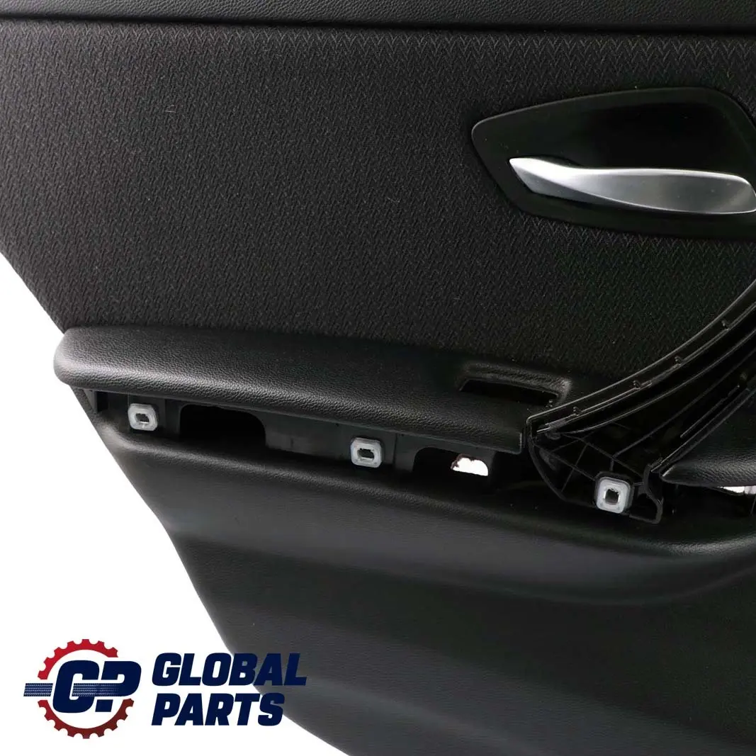 BMW E90 LCI Pannello Porta Posteriore SX Tessuto Vertex Antracite - SKU 9167899-2 - Numero di parte 9167899