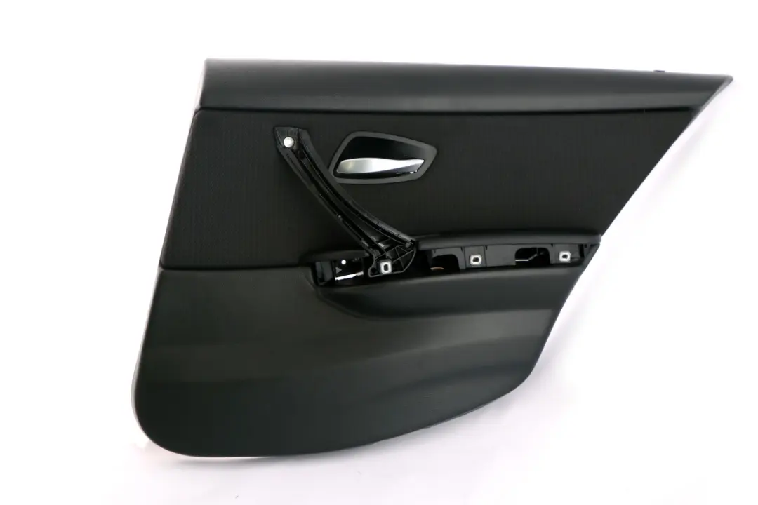 Forro De La tarjeta De puerta De tela trasera derecha O / Antracita para BMW E90 LCI con número de pieza 51429167900 BMW E90 LCI Forro De La tarjeta De puerta De tela trasera derecha O / Antracita - SKU 9167900 - Número de pieza 51429167900
