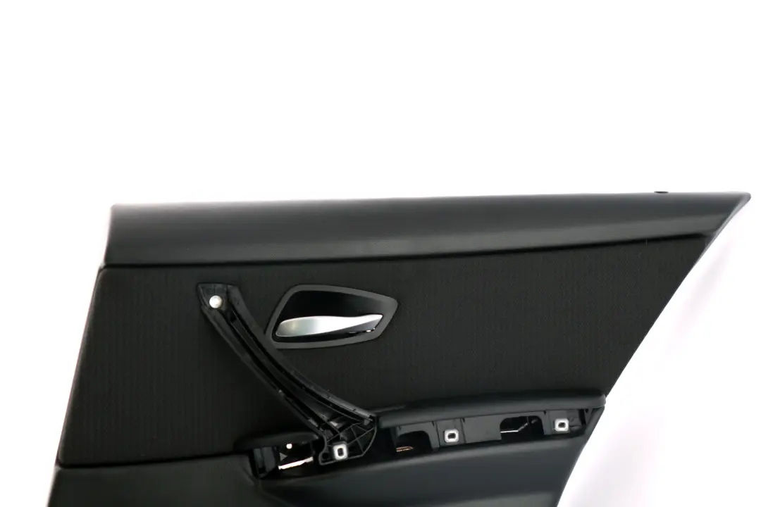 Forro De La tarjeta De puerta De tela trasera derecha O / Antracita para BMW E90 LCI con número de pieza 51429167900 BMW E90 LCI Forro De La tarjeta De puerta De tela trasera derecha O / Antracita - SKU 9167900 - Número de pieza 51429167900