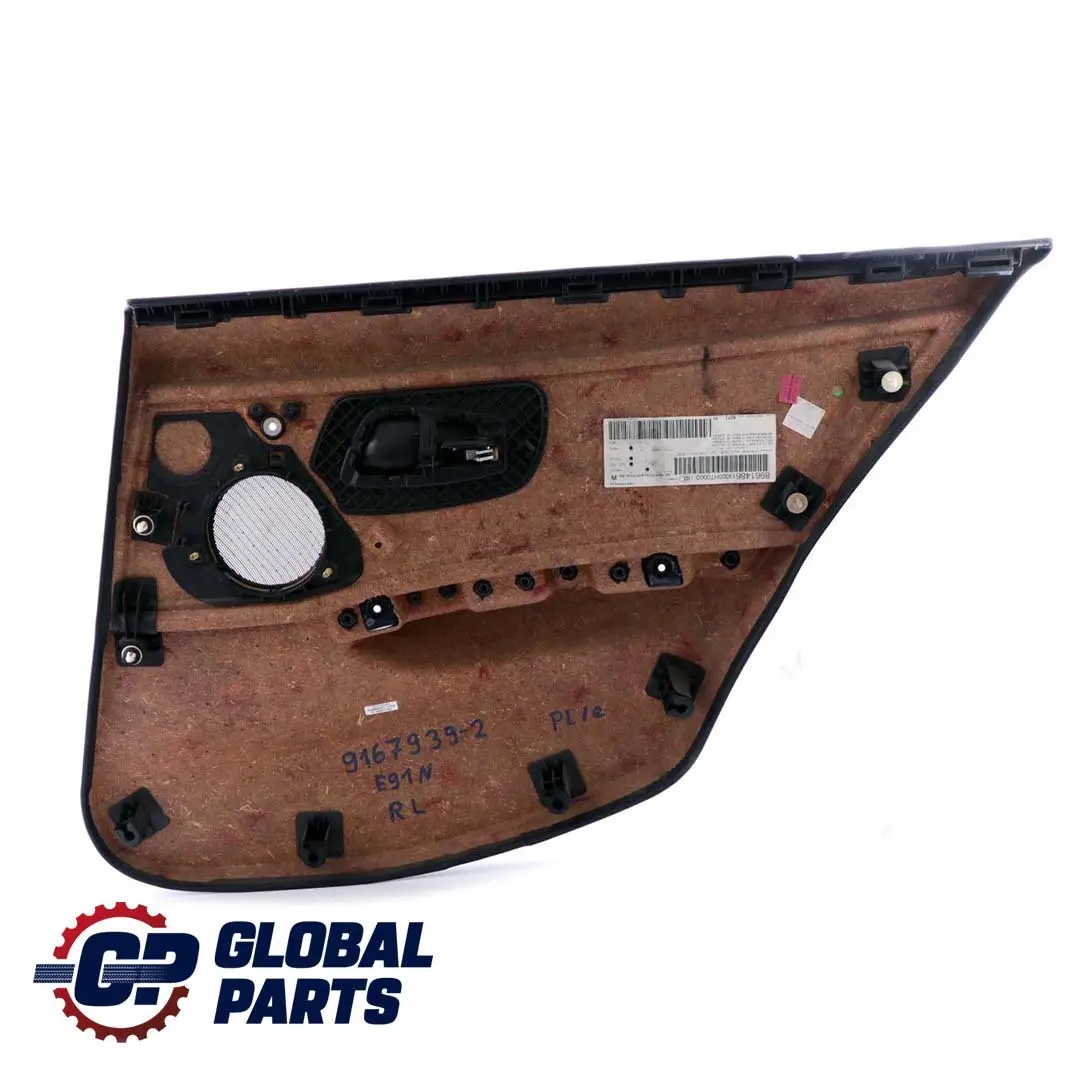 BMW E91 Familiare LCI 2 Pannello Porta Tessuto Posteriore Sinistra Vertex - SKU 9167939-2 - Numero di parte 9167939
