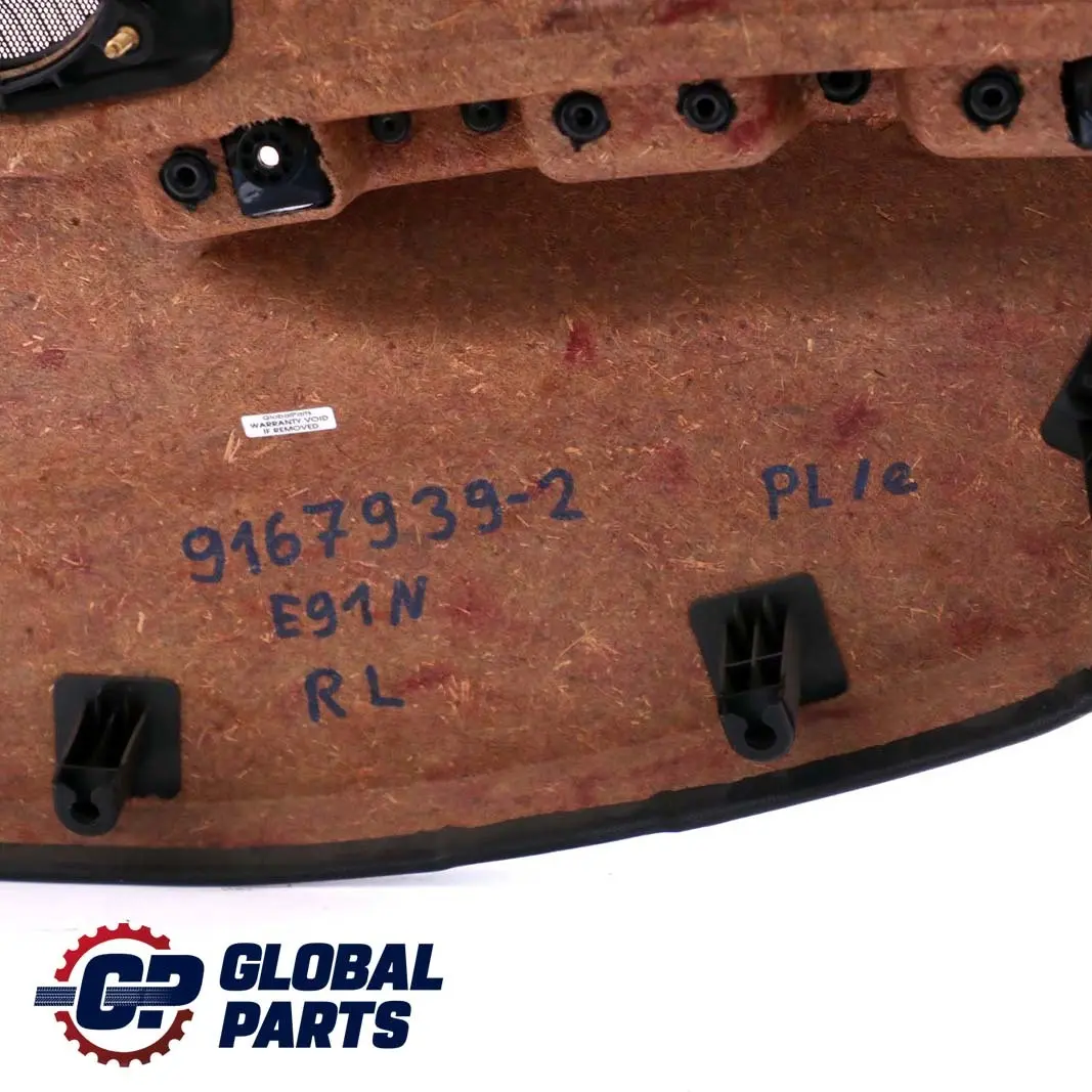 BMW 3 er E91 Kombi LCI 2 Türverkleidung Stoff Hinten Links Vertex Anthrazit - SKU 9167939-2 - Teilenummer 9167939