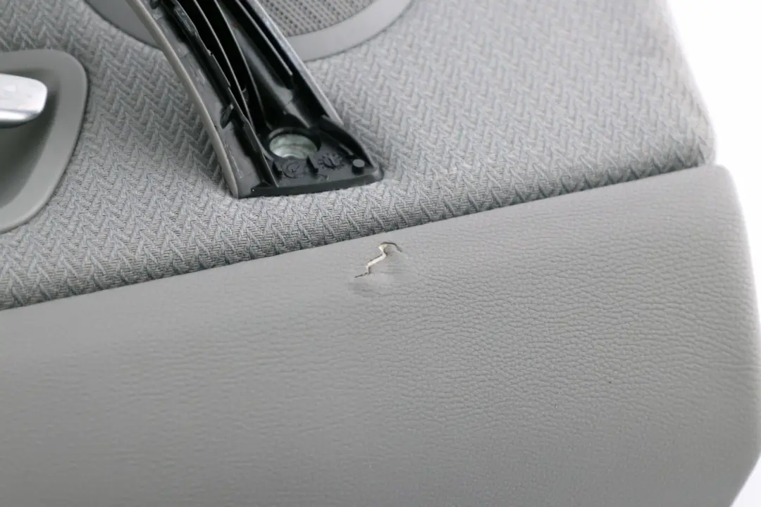 BMW 3 Series E90 LCI Rear Right O/S Door Card Lining Grey Cloth Vertex Trim - SKU 9167942 - Part number 9167942