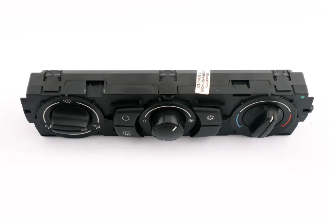 BMW E81 E87 E87N E90 LCI E91 E92 E93 Panel Climatisation - SKU 9168116 - Numéro de pièce 64119168116