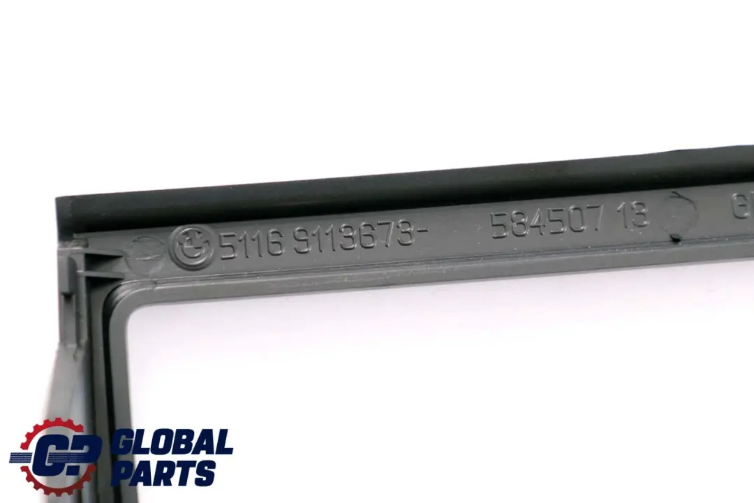 BMW F01 F02 LCI Coperchio dell'interruttore Rivestimento Console Nero 9113673 - SKU 9168342 - Numero di parte 9168342