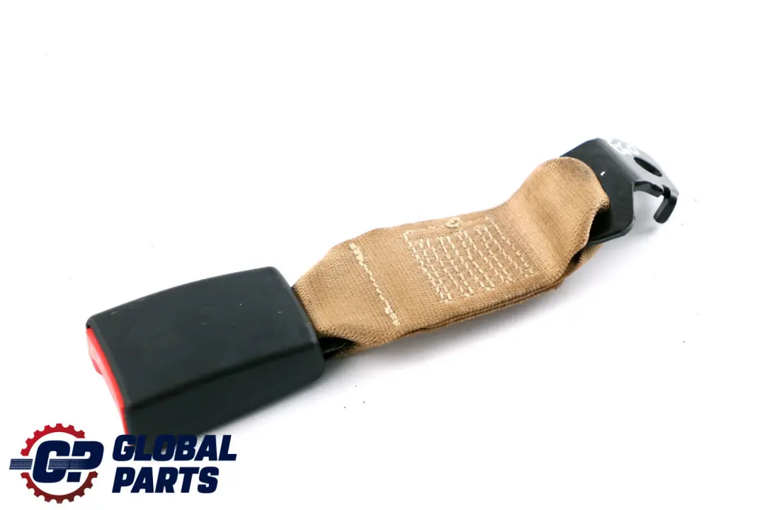 Inferior Cinturón Clip Cierre Hebilla Trasera Central Beige para BMW E60 con número de pieza 9168379 BMW E60 Inferior Cinturón Clip Cierre Hebilla Trasera Central Beige - SKU 9168379 - Número de pieza 9168379