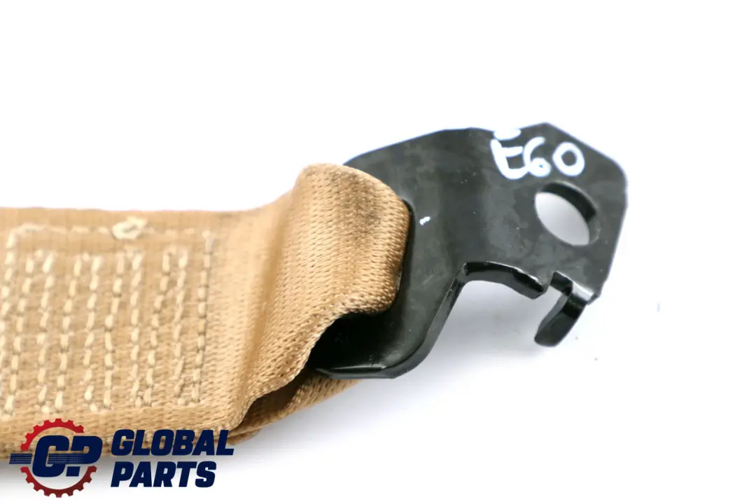 BMW E60 E61 Lower Belt Clip Clasp Buckle Rear Center Beige - SKU 9168379 - Part number 9168379