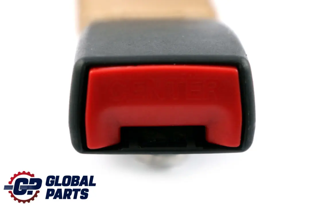 Lower Belt Clip Clasp Buckle Rear Center Beige to BMW E60 E61 with Part number 9168379 BMW E60 E61 Lower Belt Clip Clasp Buckle Rear Center Beige - SKU 9168379 - Part number 9168379