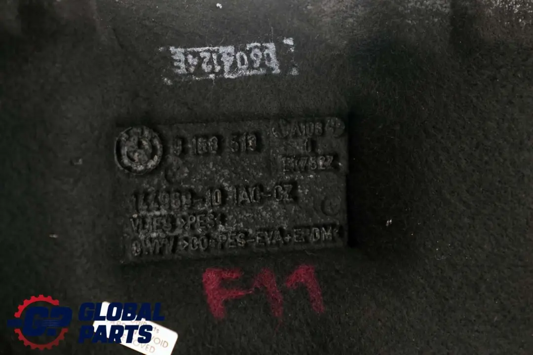 F11N LCI Sound Insulation Trunk Rear Left N/S to BMW 5 Series F11 with Part number 9168513 BMW 5 Series F11 F11N LCI Sound Insulation Trunk Rear Left N/S - SKU 9168513 - Part number 9168513