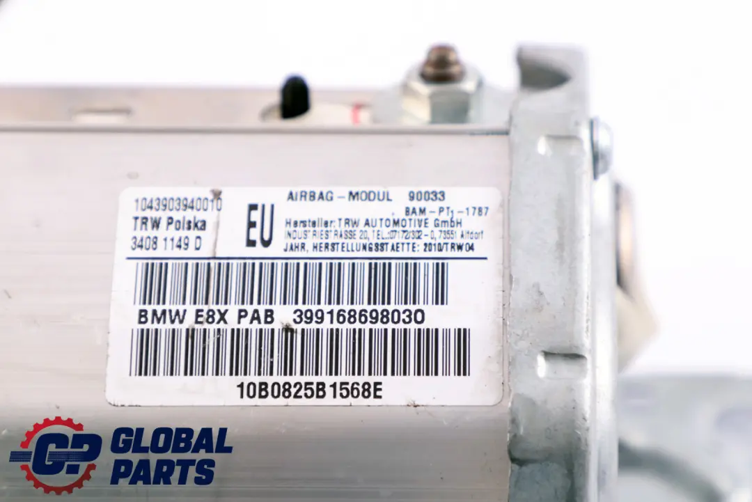 BMW E81 E82 E87 LCI Airbag Pasajero Delantero Salpicadero Una Etapa - SKU 9168698 - Número de pieza 9168698
