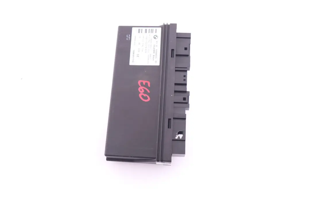 BMW E60 E60N E63 E63N Body Control Module ECU Control Unit - SKU 9168833 - Part number 9168833
