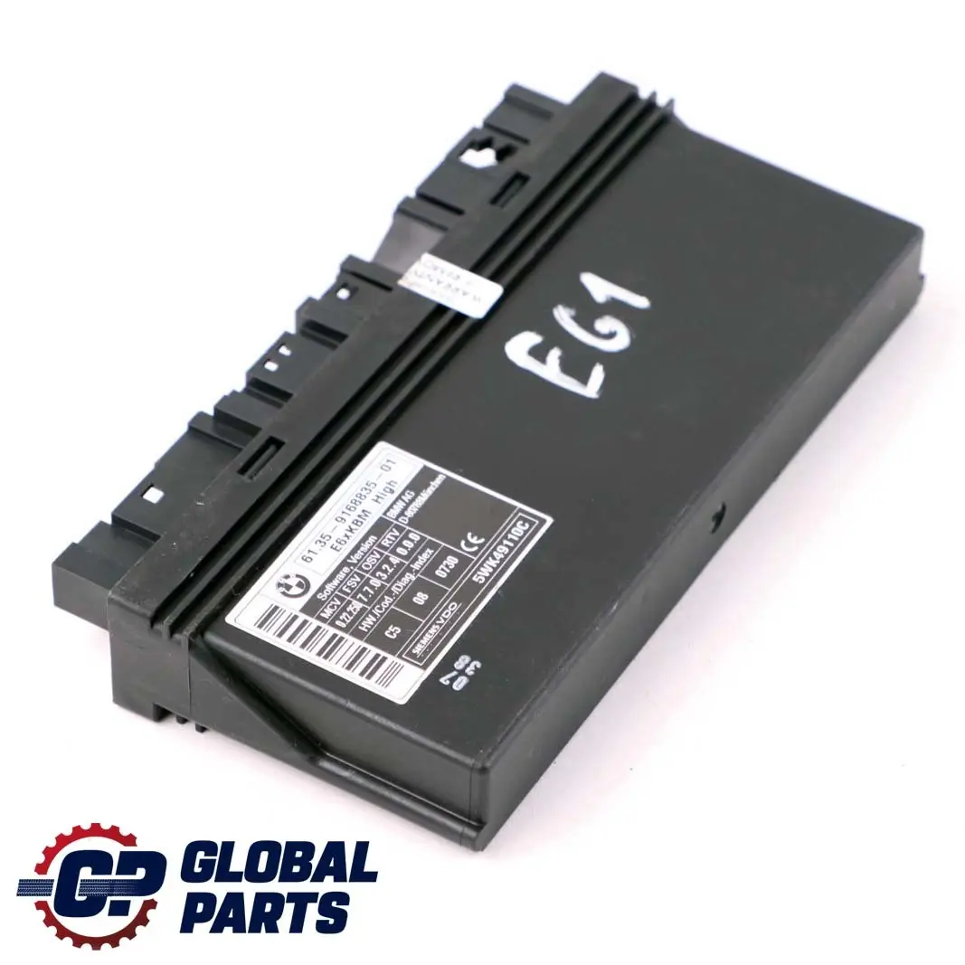 Carrocería Control Módulo ECU Unidad KBM Alta para BMW E61 Touring con número de pieza 6978714 BMW E61 Touring Carrocería Control Módulo ECU Unidad KBM Alta - SKU 9168835 - Número de pieza 6978714