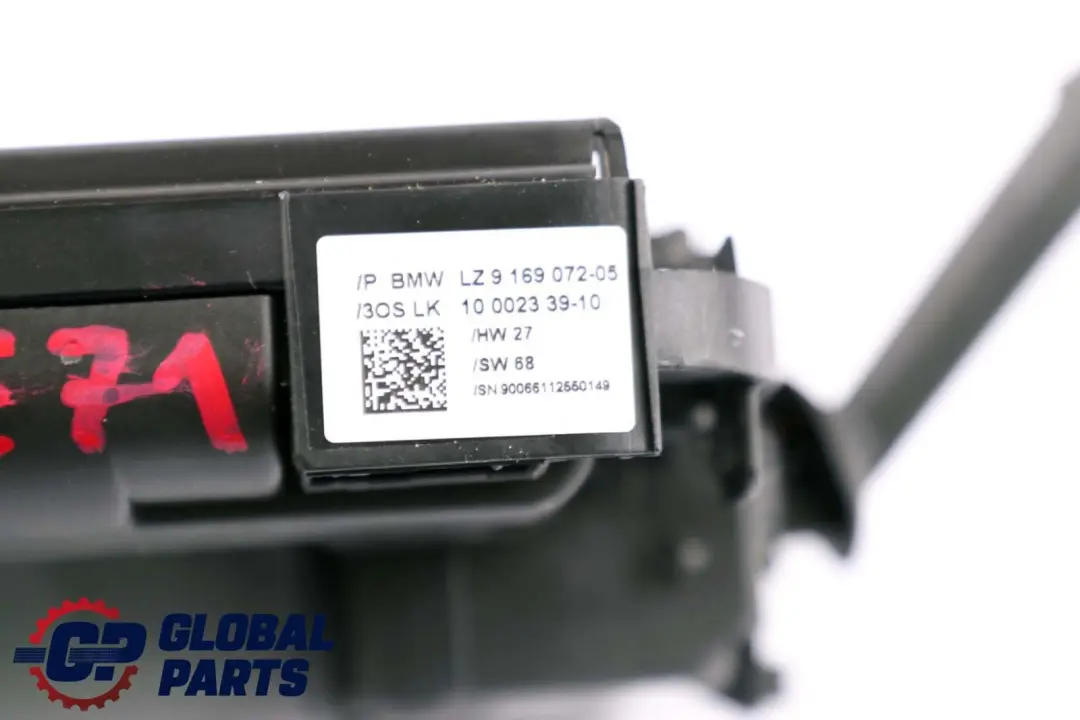 Colonne Interrupteur Commutateur pour BMW E92 E93 LCI X6 E71 à propos du numéro de pièce 9169072 BMW E92 E93 LCI X6 E71 Colonne Interrupteur Commutateur - SKU 9169072 - Numéro de pièce 9169072