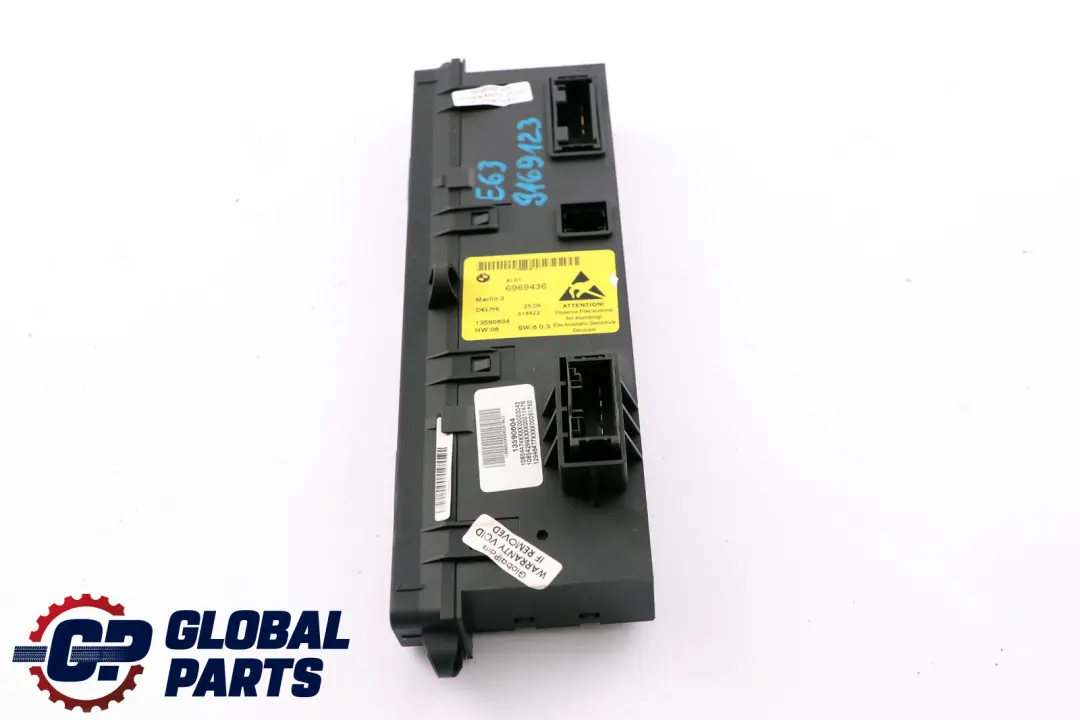 BMW 6 er E63 E63N LCI Schaltzentrum Mittelkonsole DTC PDC - SKU 9169123 - Teilenummer 9169123