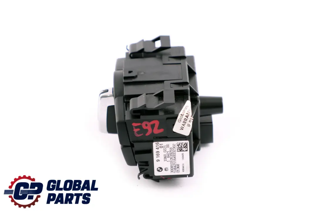 BMW E92 E93 LCI Panel Przełącznik Sterownik Regulacji Świateł - SKU 9169416 - Numer Części 9169416