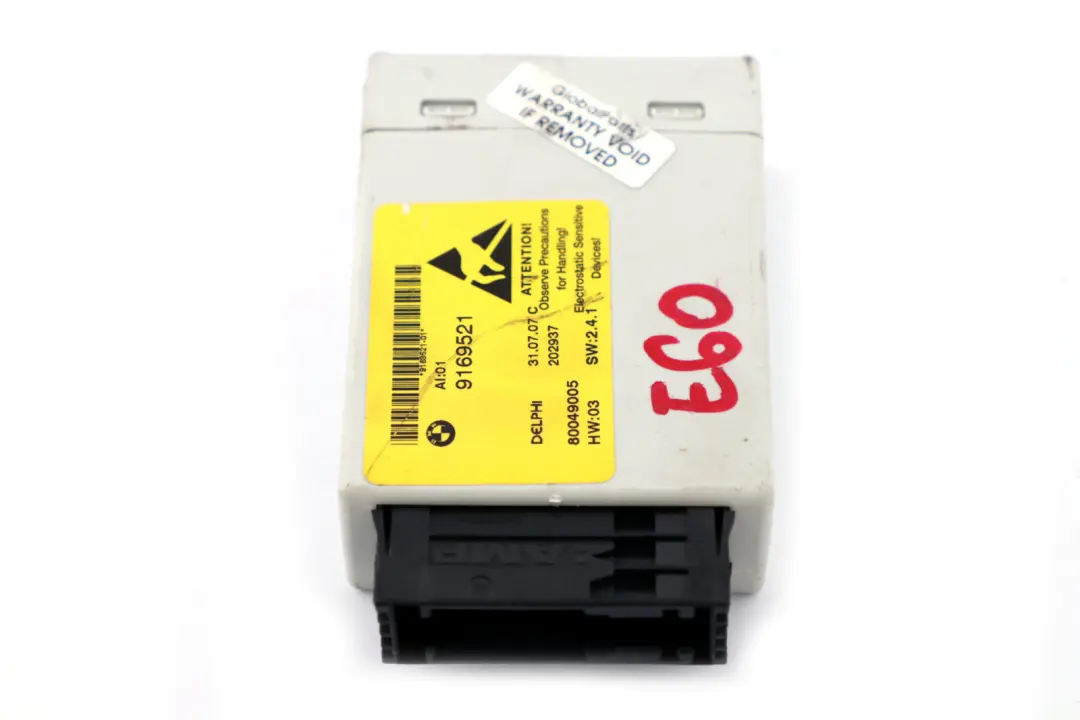 BMW 5 er E60 E61 LCI Steuergerät Schaltzentrum Mittelkonsole - SKU 9169521 - Teilenummer 9113064