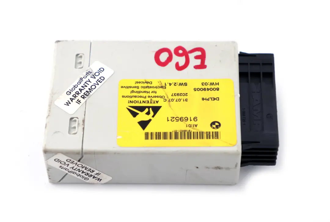 BMW E60 E61 LCI Moduł Sterownik Konsoli Środkowej - SKU 9169521 - Numer Części 9113064