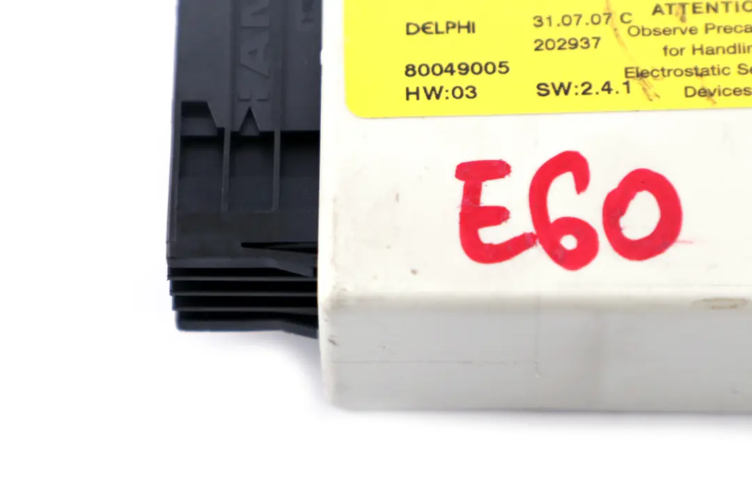 BMW 5 er E60 E61 LCI Steuergerät Schaltzentrum Mittelkonsole - SKU 9169521 - Teilenummer 9113064