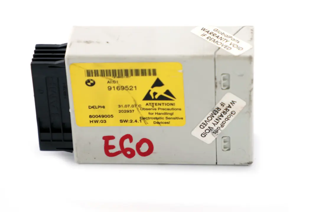 BMW E61 Centre Console Switch Cluster Control Unit ECU - SKU 9169521 - Part number 9113064