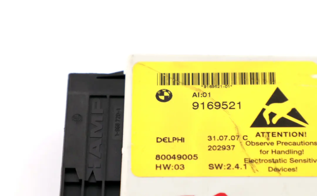 BMW 5 er E60 E61 LCI Steuergerät Schaltzentrum Mittelkonsole - SKU 9169521 - Teilenummer 9113064