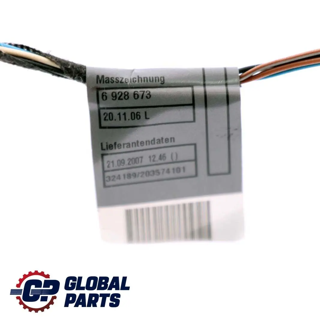 BMW E87 Juego Cableado Puerta Trasera Cable Loom Izquierda Derecha - SKU 9169527 - Número de pieza 9169527