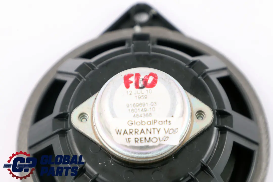 Haut-Parleur Stéréo Milieu De Gamme pour BMW F10 F11 à propos du numéro de pièce 9169691 BMW F10 F11 Haut-Parleur Stéréo Milieu De Gamme - SKU 9169691 - Numéro de pièce 9169691