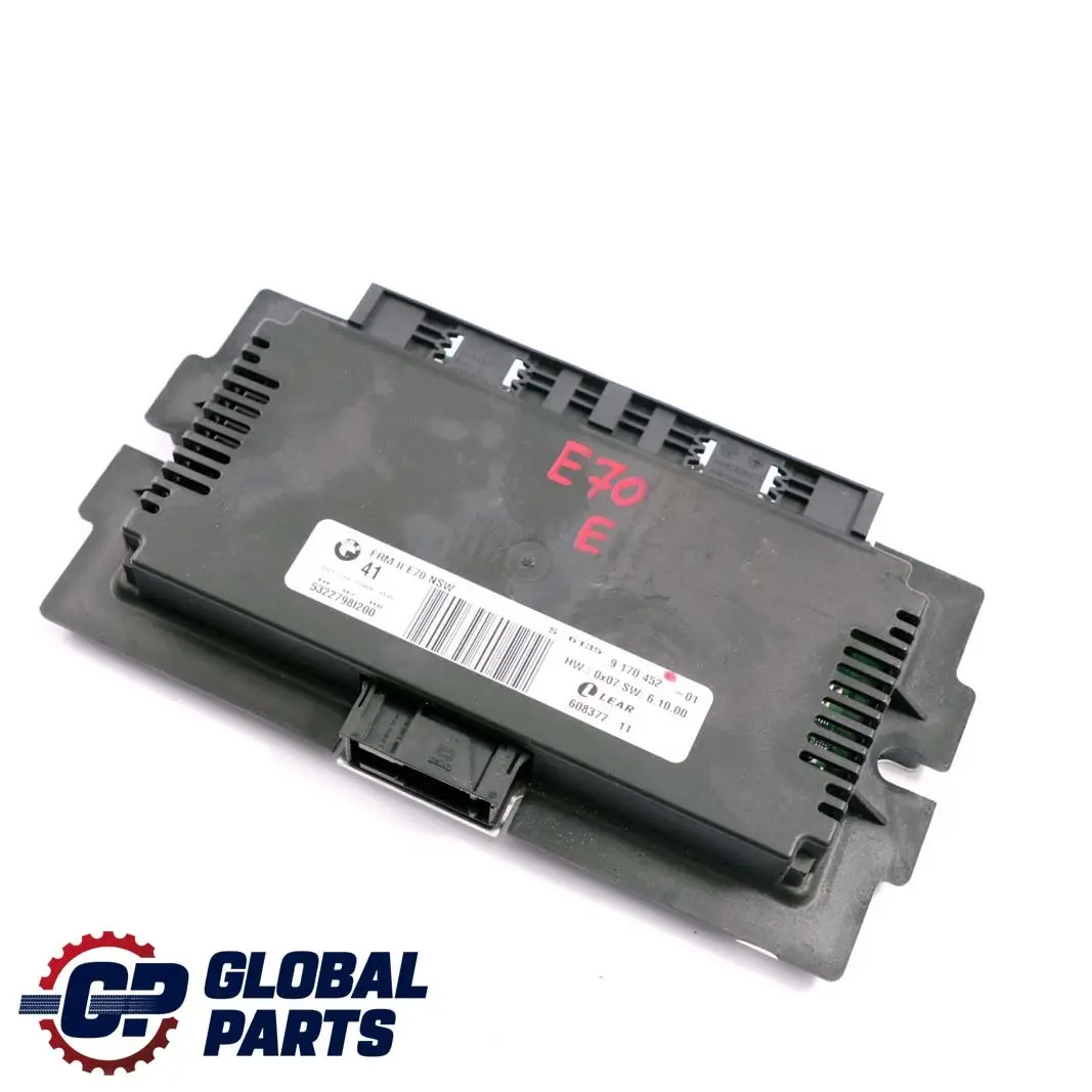 Moduł Sterownik Świateł LEAR FRM BMW E70 - SKU 9170452 - Numer Części 9170452