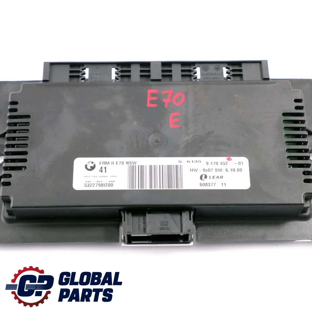 Moduł Sterownik Świateł LEAR FRM BMW E70 - SKU 9170452 - Numer Części 9170452