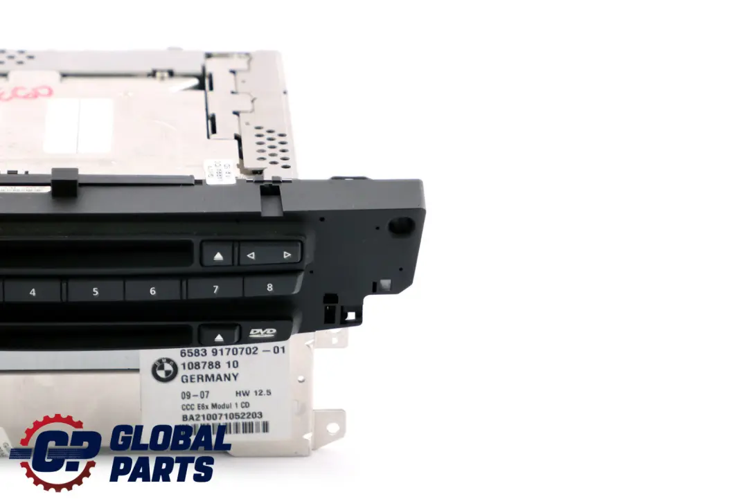 CCC CD Sat Nav Head Player System Controller para BMW E60 E61 LCI con número de pieza 9170702 BMW E60 E61 LCI CCC CD Sat Nav Head Player System Controller - SKU 9170702 - Número de pieza 9170702