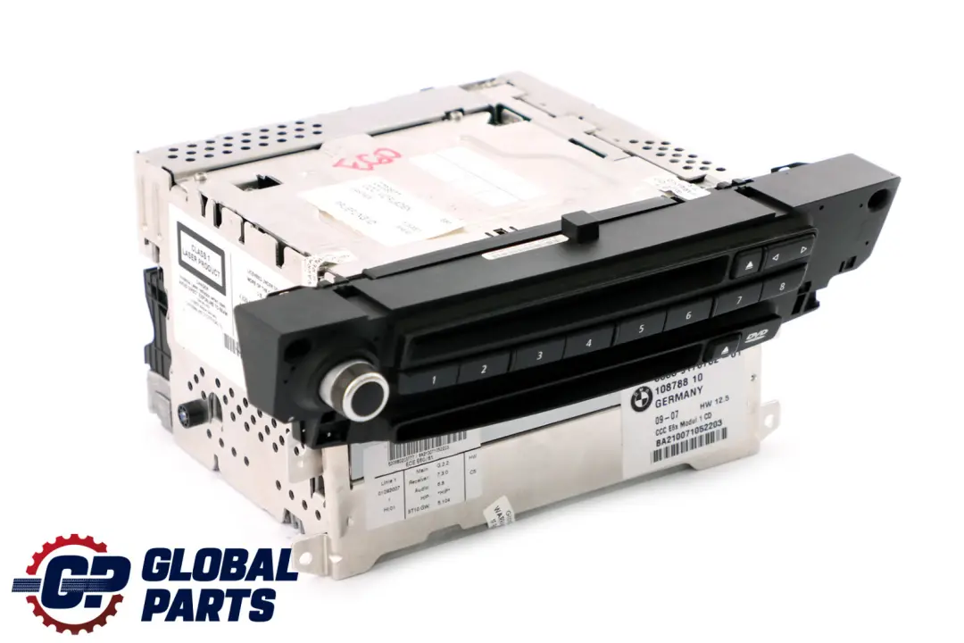 BMW 5 Series E60 E61 LCI CCC CD Sat Nav Head Player System Controller - SKU 9170702 - Part number 9170702