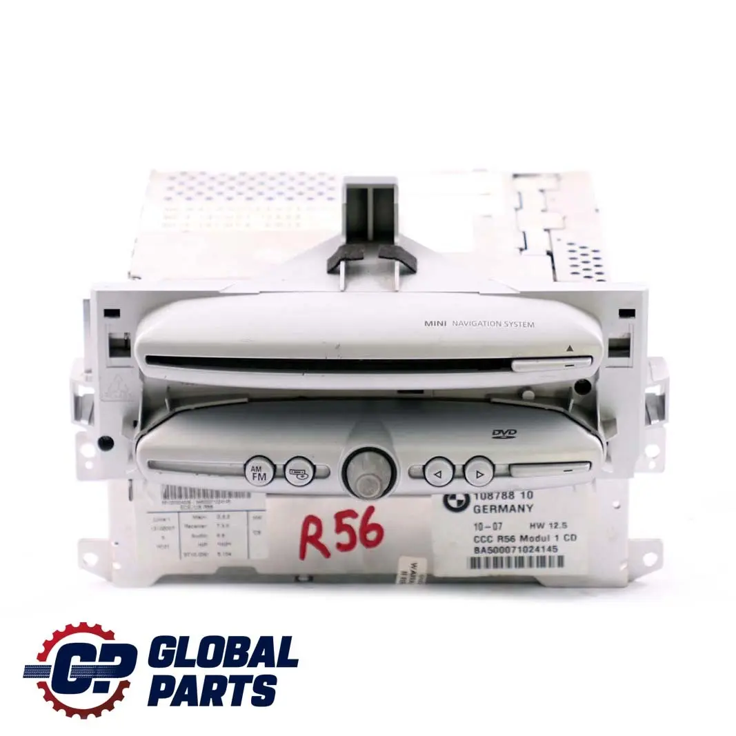 Mini Cooper R55 R56 R57 CCC CD Navigation Sat Nav Head Unit - SKU 9170730 - Teilenummer 3452071