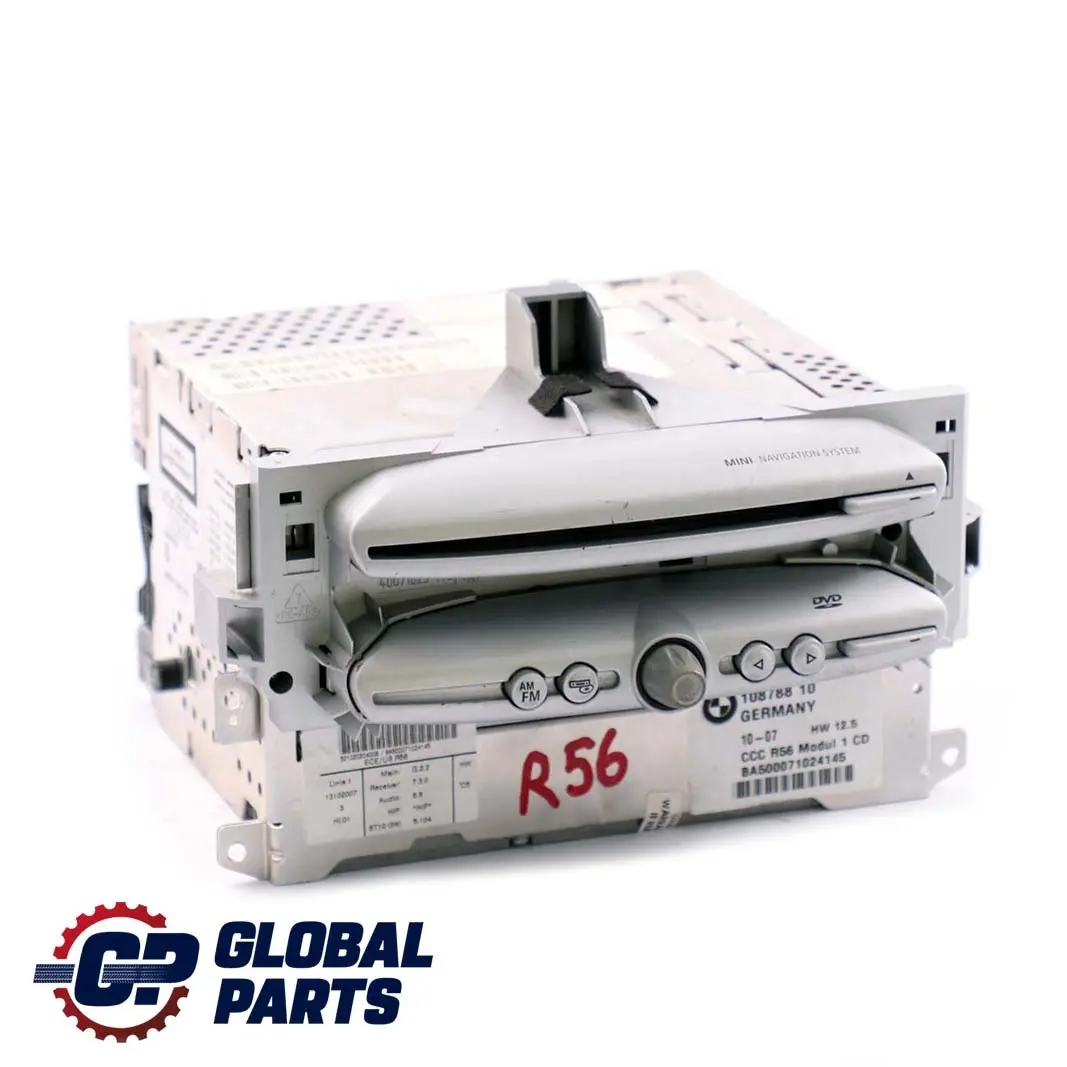 Mini Cooper R55 R56 R57 CCC CD Navigation Sat Nav Head Unit - SKU 9170730 - Teilenummer 3452071