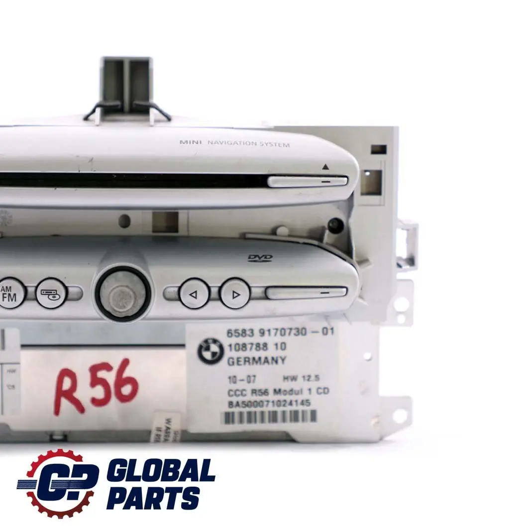 CCC CD Navigation Sat Nav Head Unit to Mini Cooper R55 R56 R57 with Part number 3452071 Mini Cooper R55 R56 R57 CCC CD Navigation Sat Nav Head Unit - SKU 9170730 - Part number 3452071