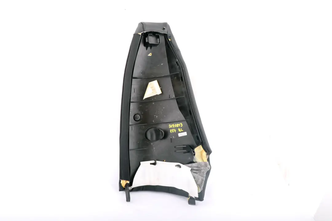 BMW E87N LCI Rear Seat Left N/S Side Lateral Trim Panel Black - SKU 9170813 - Part number 7118681