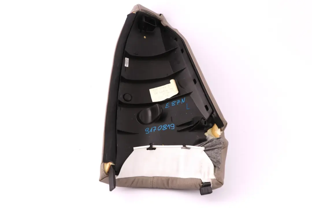 Beige Rear Back Seat Left N/S Side Lateral Panel to BMW E87 LCI with Part number 7118681 BMW E87 LCI Beige Rear Back Seat Left N/S Side Lateral Panel - SKU 9170819 - Part number 7118681