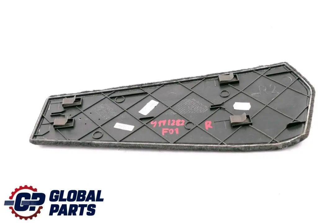 Trim Panel Centre Console Rear Right O/S Black to BMW 7 Series F01 F02 LCI with Part number 9171282 BMW 7 Series F01 F02 LCI Trim Panel Centre Console Rear Right O/S Black - SKU 9171282 - Part number 9171282