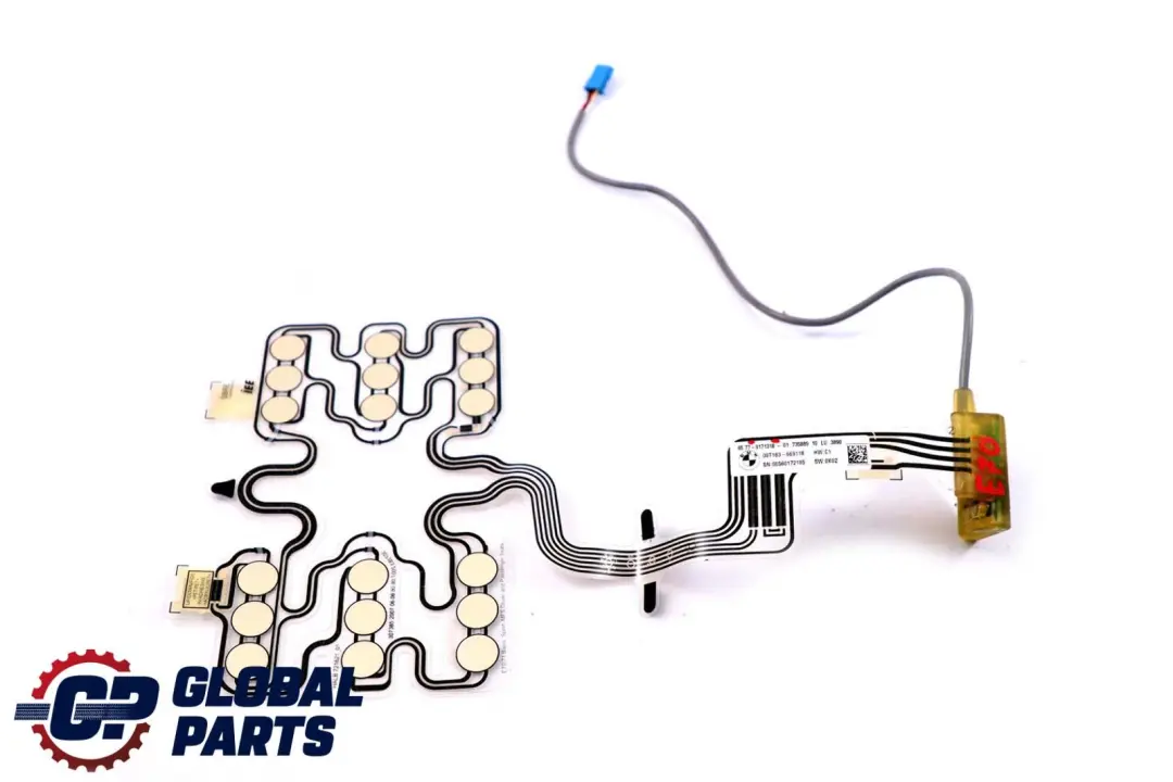 Alfombrilla Sensor Ocupación Asiento Delantero para BMW X5 E70 X6 E71 con número de pieza 9171318 BMW X5 E70 X6 E71 Alfombrilla Sensor Ocupación Asiento Delantero - SKU 9171318 - Número de pieza 9171318