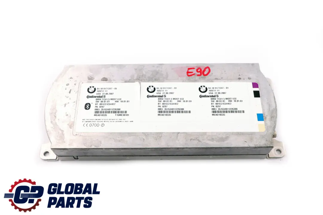 Modulo Unità di Controllo Bluetooth Telematico per BMW X5 E61 E61 LCI E70 con numero di parte 9171347 BMW X5 E61 E61 LCI E70 Modulo Unità di Controllo Bluetooth Telematico - SKU 9171347 - Numero di parte 9171347