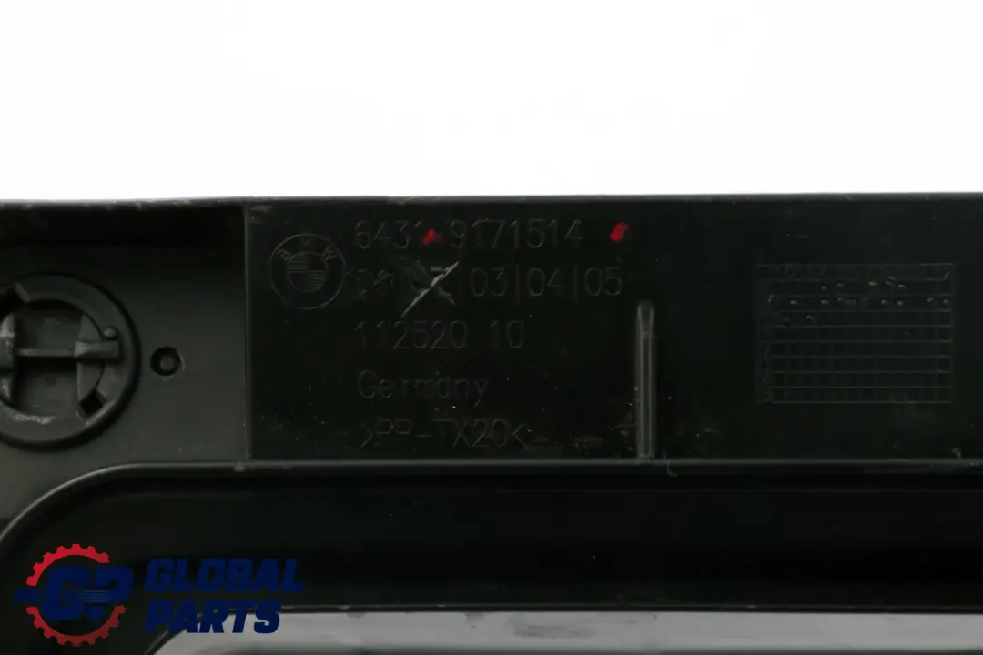 BMW Z4 E89 Marco del conducto central de ventilación - SKU 9171514 - Número de pieza 9171514