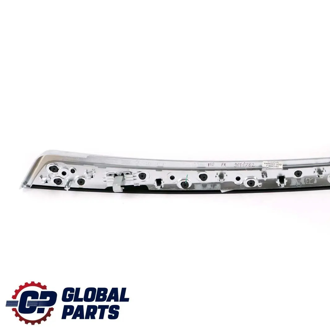 Interior Delantero Derecho Puerta Cubierta Manija Tira para BMW F10 F11 con número de pieza 9171782 BMW F10 F11 Interior Delantero Derecho Puerta Cubierta Manija Tira - SKU 9171782 - Número de pieza 9171782