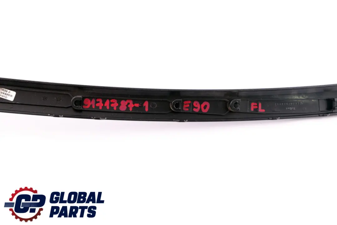  *BMW 3 er E90 E91 Dekorleiste Tür Vorne Links Diamantschwarz - SKU 9171787-1 - Teilenummer 9171787