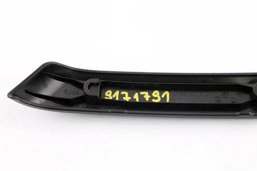 BMW 3 er E90 E91 Dekorleiste Tür Hinten Links Diamantschwarz - SKU 9171791 - Teilenummer 9171791