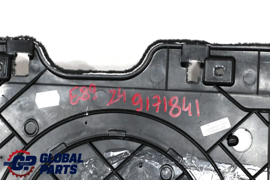 BMW Z4 Series E89 Roadster Rear Boot Trunk Bulkhead Interior Trim Panel - SKU 9171841 - Part number 9171841