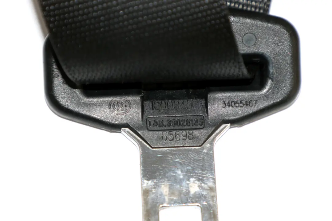 BMW E88 Seatbelt Front Left N/S Safety Belt Black - SKU 9171973 - Part number 9171973