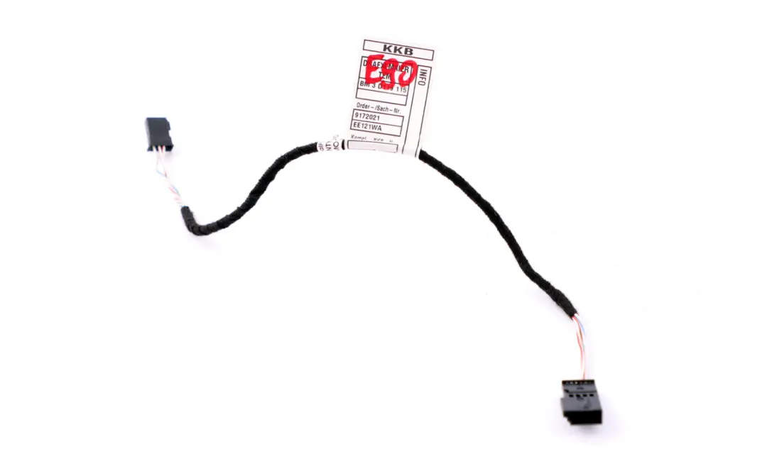 BMW E90 E92 Przewód Kabel Gniazdo AUX 375MM - SKU 9172021 - Numer Części 6940237