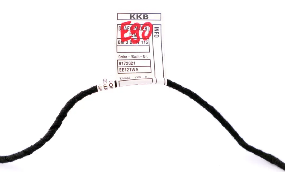 BMW E90 E92 Przewód Kabel Gniazdo AUX 375MM - SKU 9172021 - Numer Części 6940237